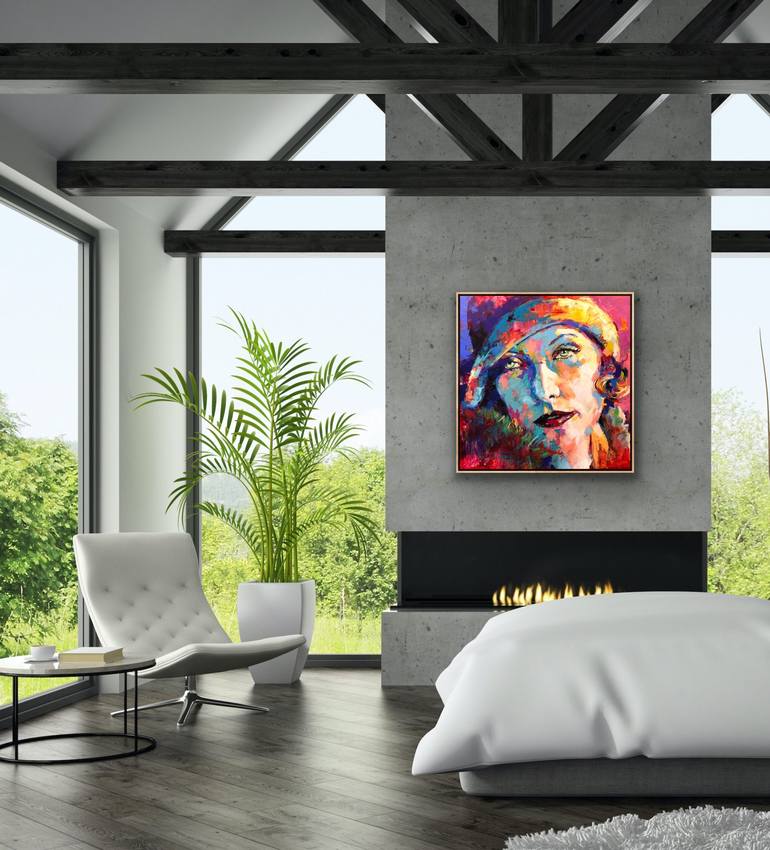 Original Contemporary Celebrity Painting by Jos Coufreur