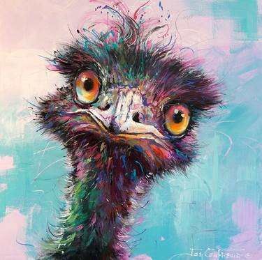 Original Animal Paintings by Jos Coufreur