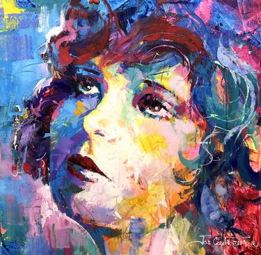 Print of Figurative Celebrity Paintings by Jos Coufreur