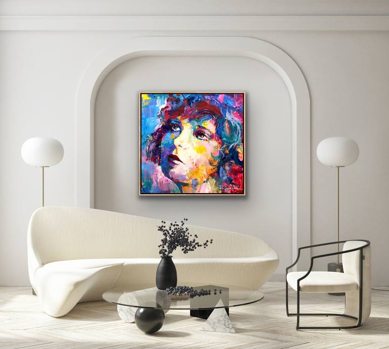 Original Celebrity Painting by Jos Coufreur