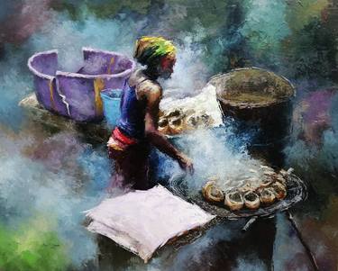 Original Food Paintings by Akintunde Odesola