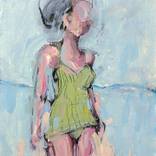 Green Swimmer #2 by J M Culver