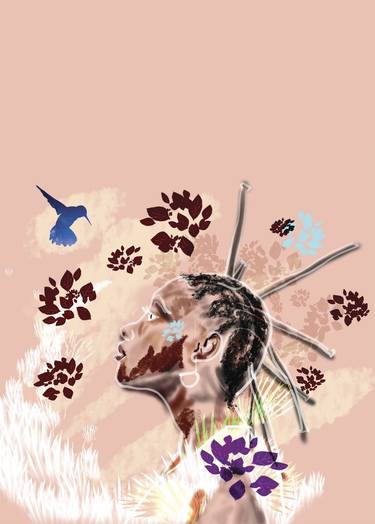 Print of Conceptual Portrait Digital by Ngendo Kinyanjui