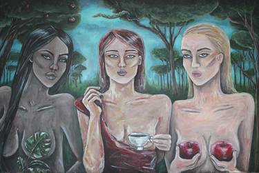 Original Contemporary Nude Paintings by Kamelia Pashova