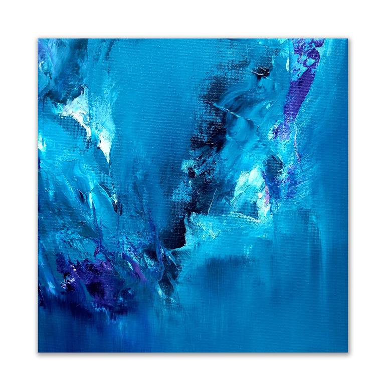 Original Abstract Expressionism Abstract Painting by Valeria Di Santo