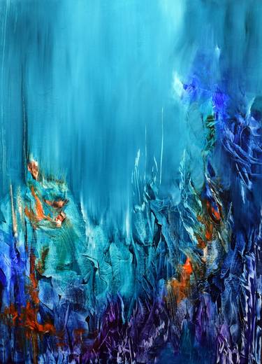 Original Abstract Expressionism Abstract Paintings by Valeria Di Santo