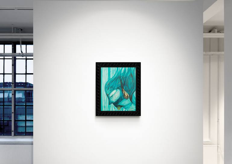 Original Expressionism Abstract Painting by Malak Faisal