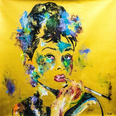 Original Pop Art Pop Culture/Celebrity Paintings by Carlos Pun