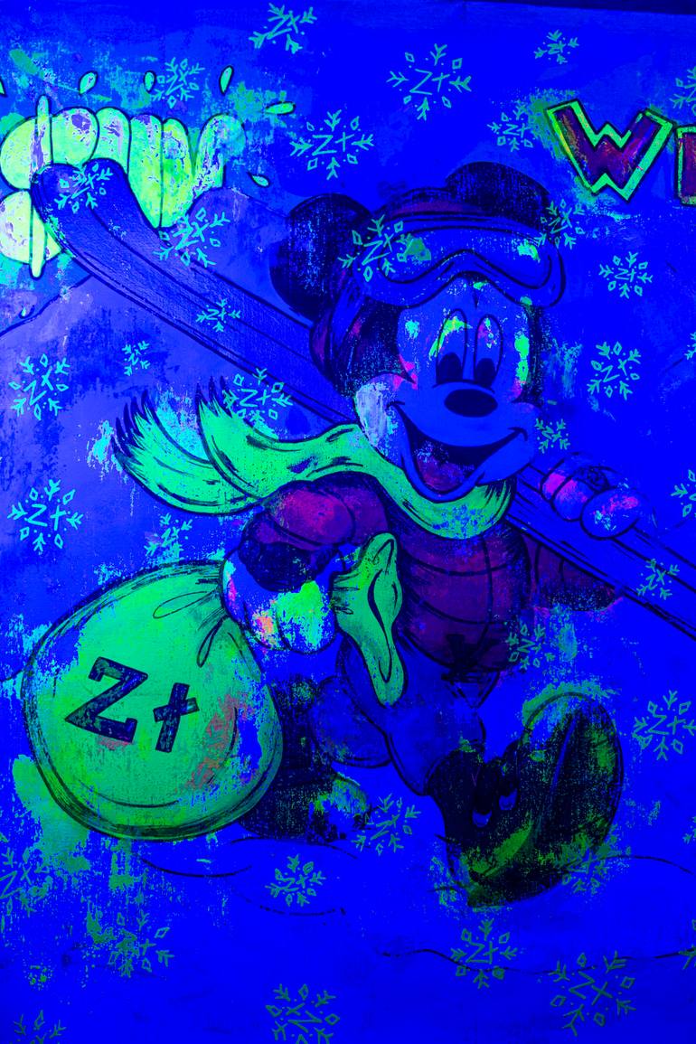 Original Pop Art Cartoon Painting by Carlos Pun