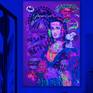 mona lisa ultra violet uv light
