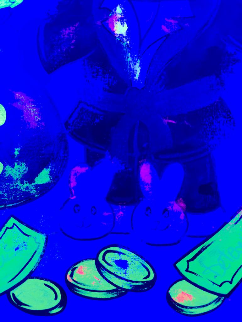 Original Pop Art Cartoon Painting by Carlos Pun