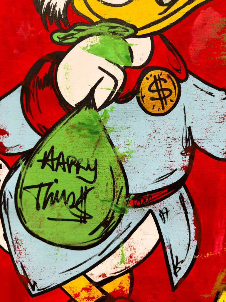 Happy Times Scrooge McDuck (Balthazar Picsou) Painting by Carlos Pun |  Saatchi Art Dominican Republic