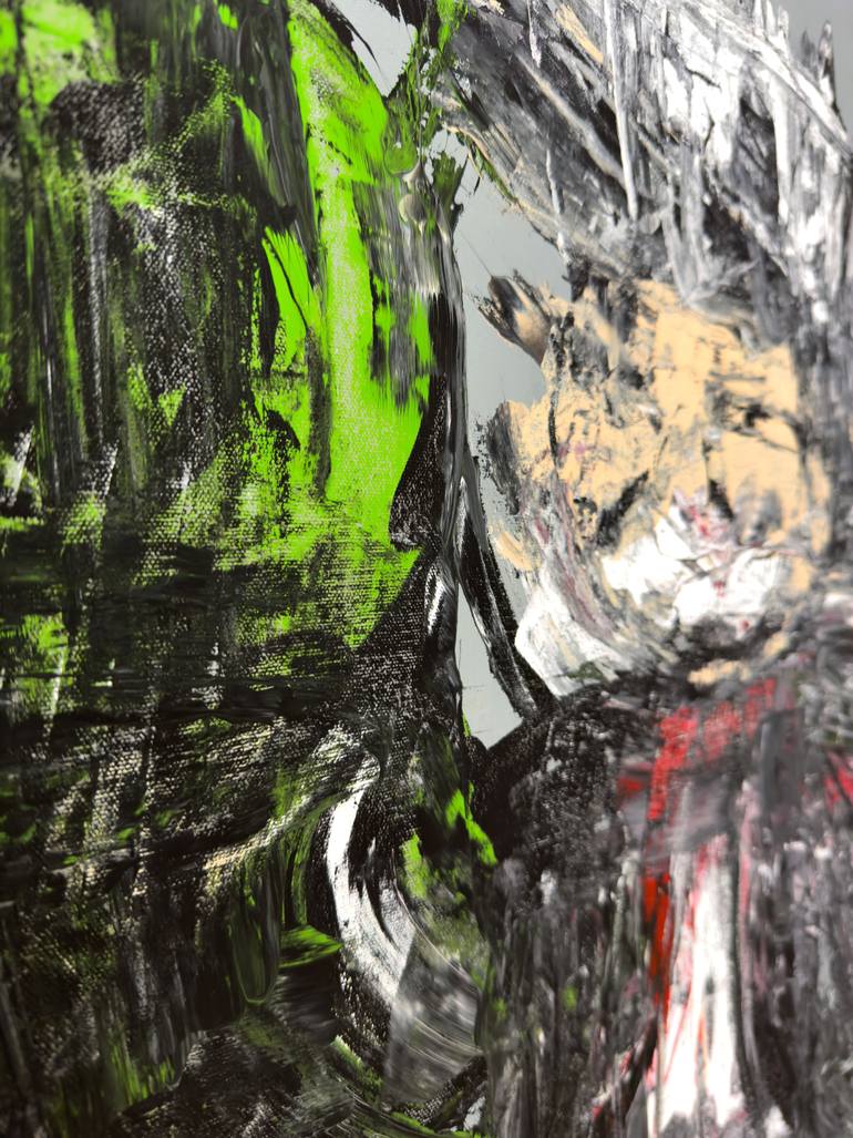 Original Contemporary Cartoon Painting by Carlos Pun