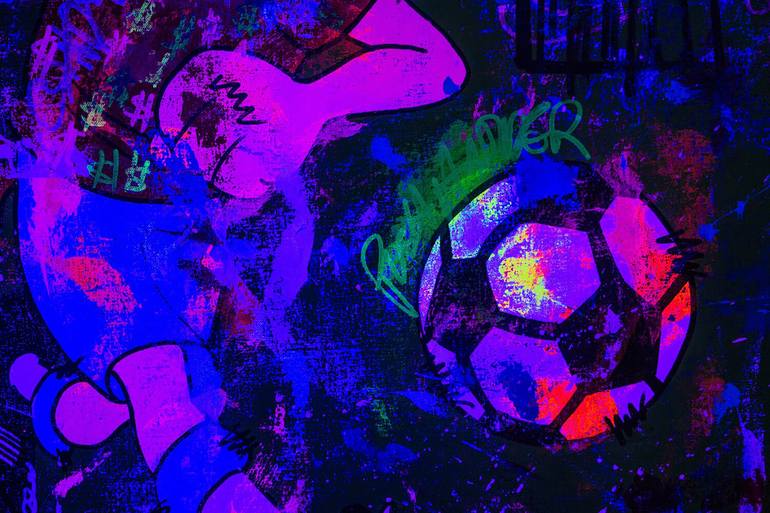 Original Pop Art Cartoon Painting by Carlos Pun