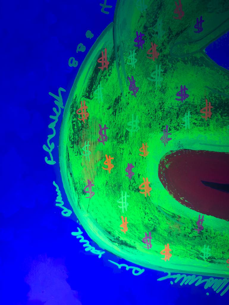 Original Pop Art Cartoon Painting by Carlos Pun
