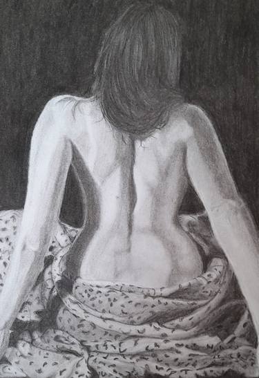 Original Body Drawing by Helena Marinkova