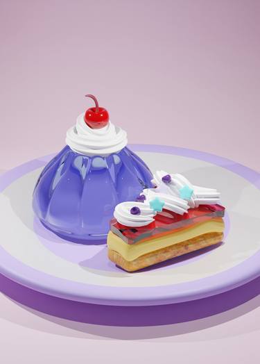 Print of Minimalism Food & Drink Digital by Rita Lin