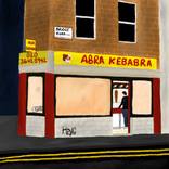 ‘Run and a Kebab’ - Limited Edition of 25 Print by James Brookman