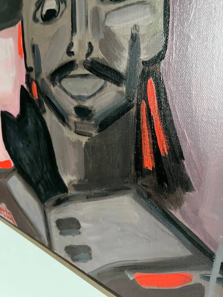 Original Art Deco People Painting by Iuliia Getta