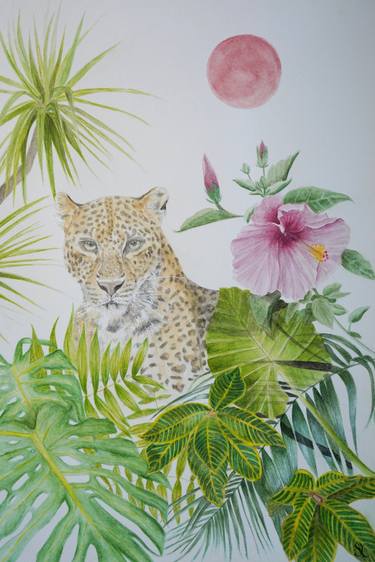 Print of Fine Art Botanic Paintings by Sabine Chauvin