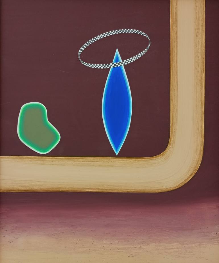 Original Surrealism Abstract Paintings by Maevaughn Chiu