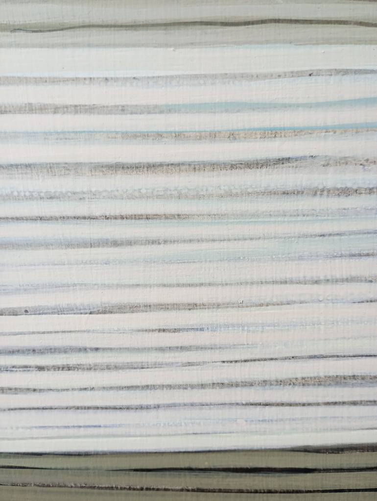 Original Bauhaus Abstract Painting by Maevaughn Chiu