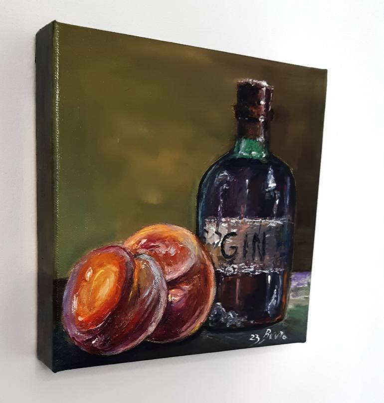 Original Impressionism Food & Drink Painting by Arleta Berta