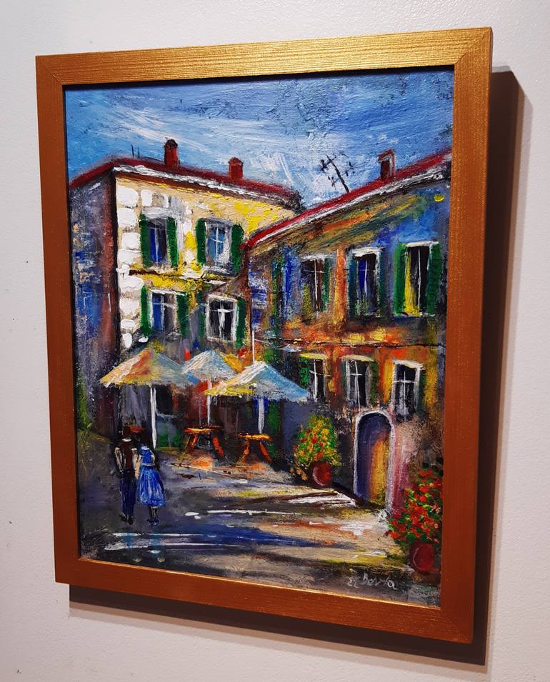 Original Impressionism Landscape Painting by Arleta Berta