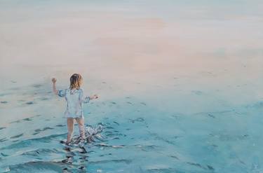 Original Beach Paintings by Kathrin Flöge