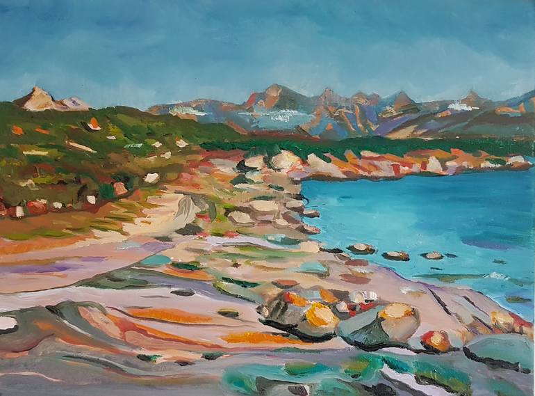 Print of Fine Art Seascape Paintings by Kathrin Flöge