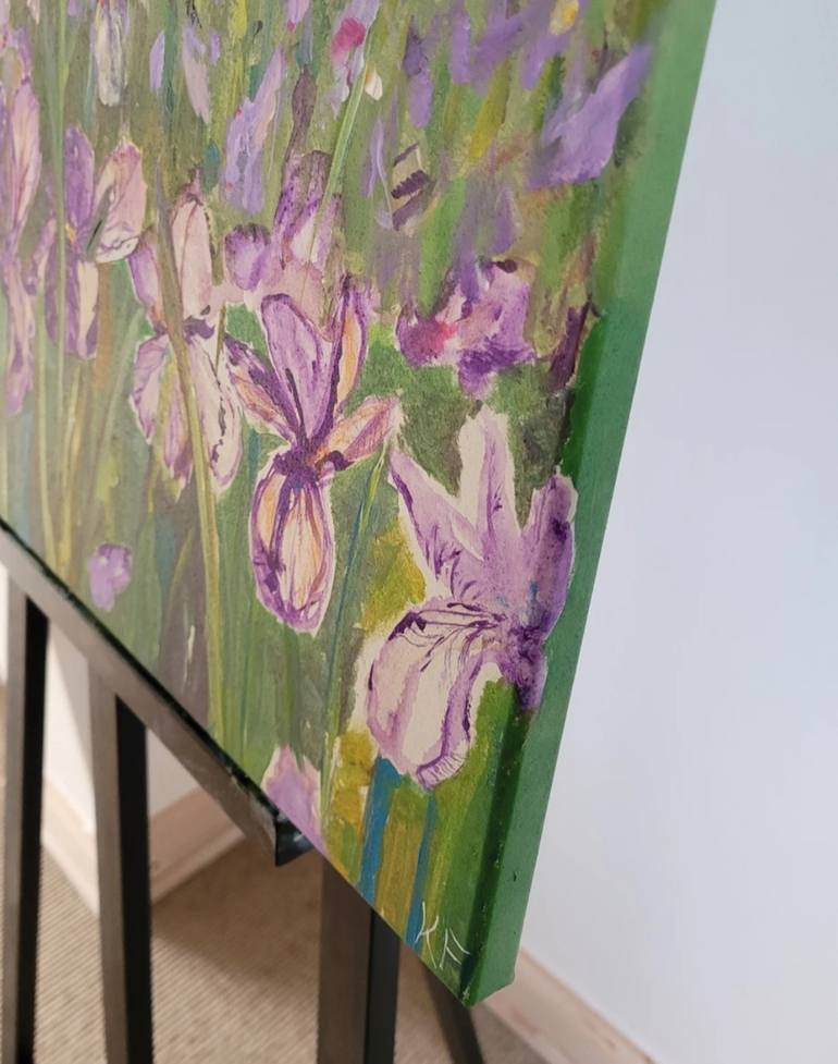 Original Figurative Floral Painting by Kathrin Flöge