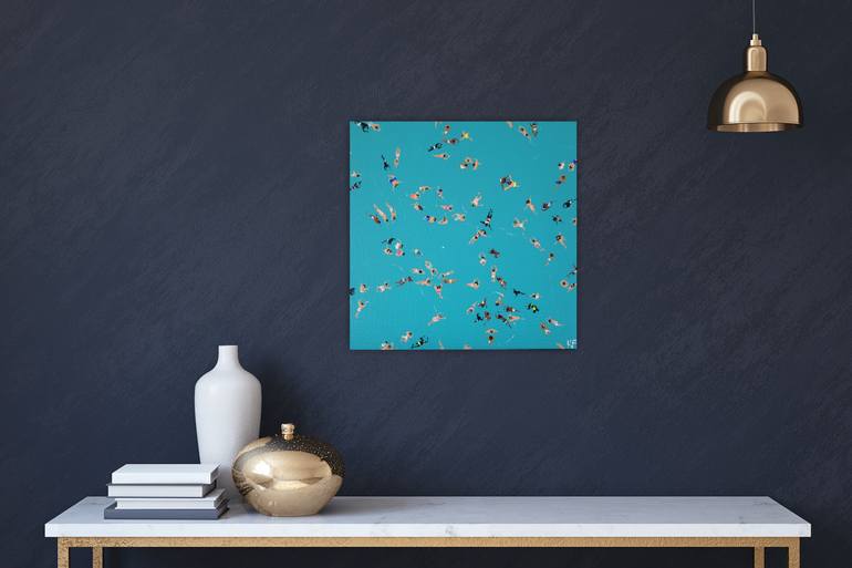 Original Figurative Water Painting by Kathrin Flöge