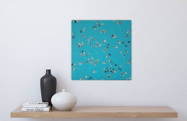 Original Figurative Water Painting by Kathrin Flöge