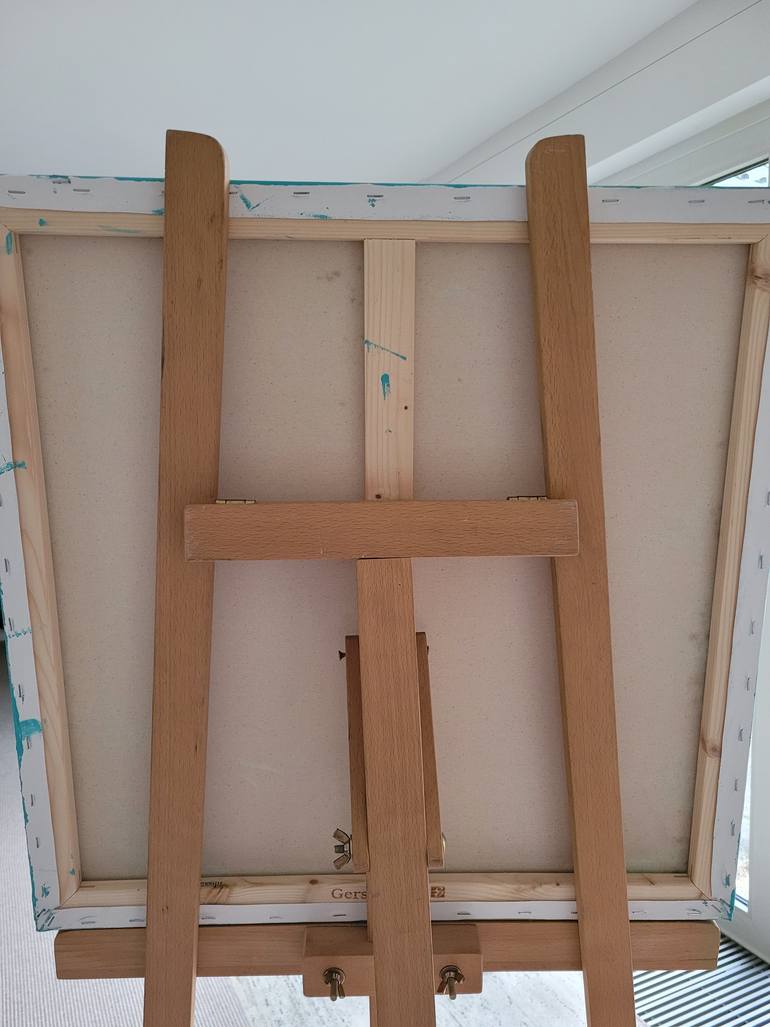 Original Abstract Water Painting by Kathrin Flöge