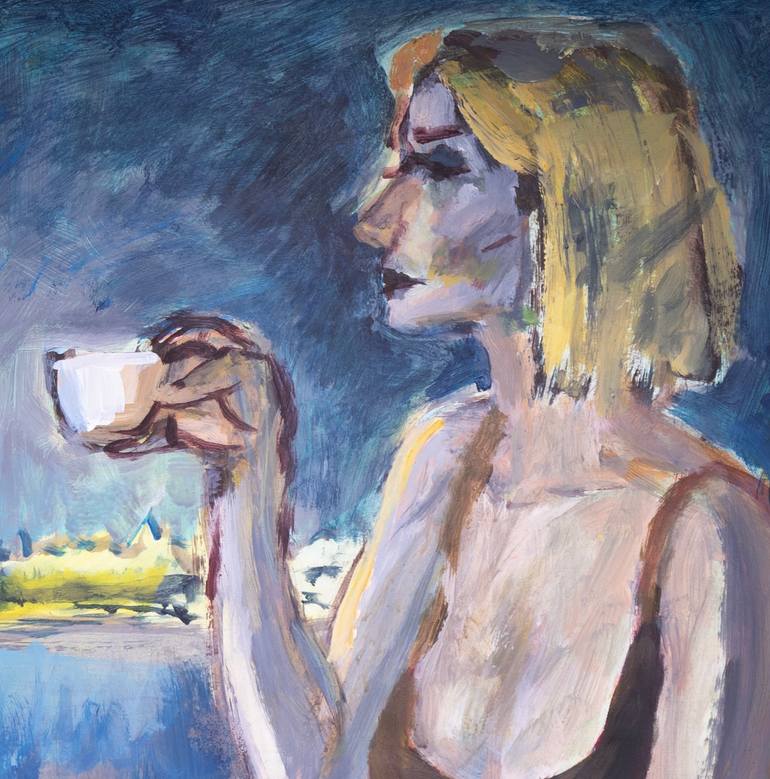 Original Expressionism Women Painting by Igor Studenikin Ist