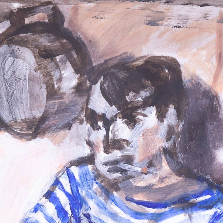 Original Figurative People Painting by Igor Studenikin Ist