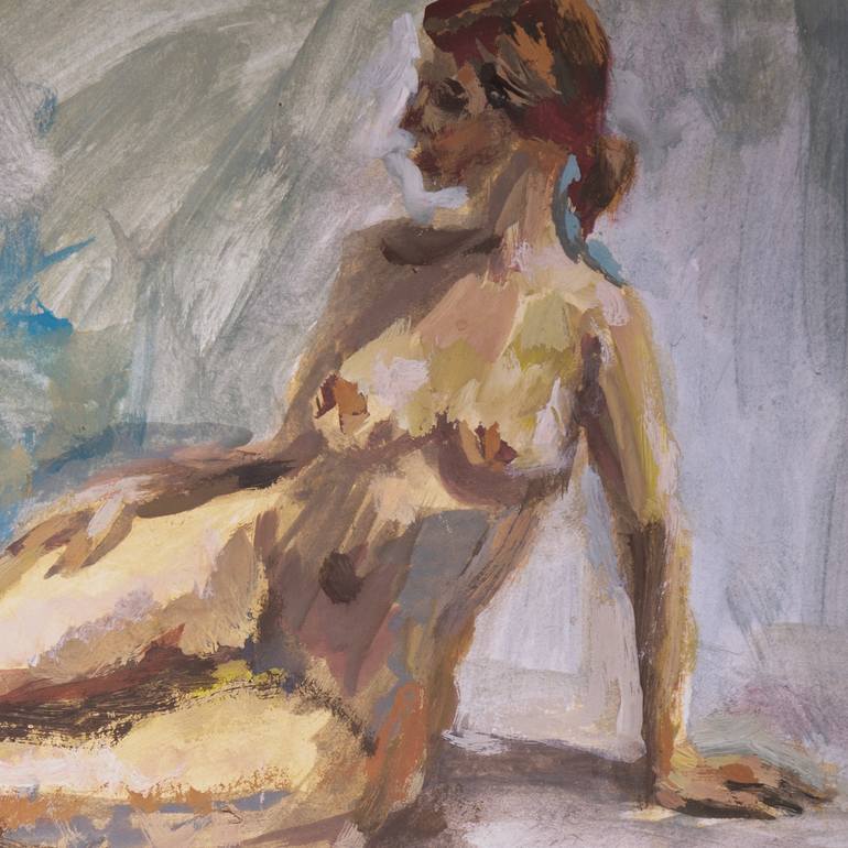 Original Expressionism Women Painting by Igor Studenikin Ist