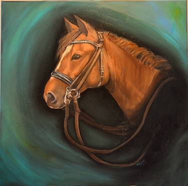 Original Conceptual Horse Paintings by Maryam Adeel Munir