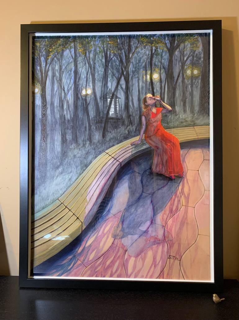 Original Contemporary Women Painting by Svitlana Tetokina