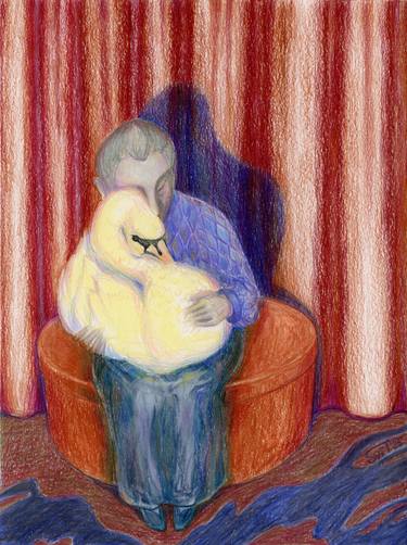 Original Illustration Women Drawing by Svitlana Tetokina