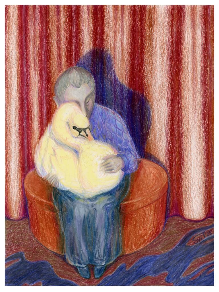 Original Illustration Women Drawing by Svitlana Tetokina