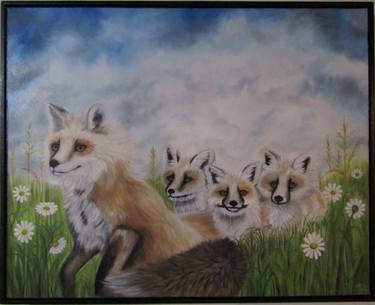 Original Animal Paintings by Roxane LeBlanc
