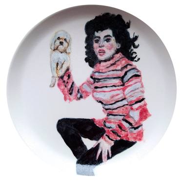 Porcelain plate "Queens of Chaos" 1 thumb