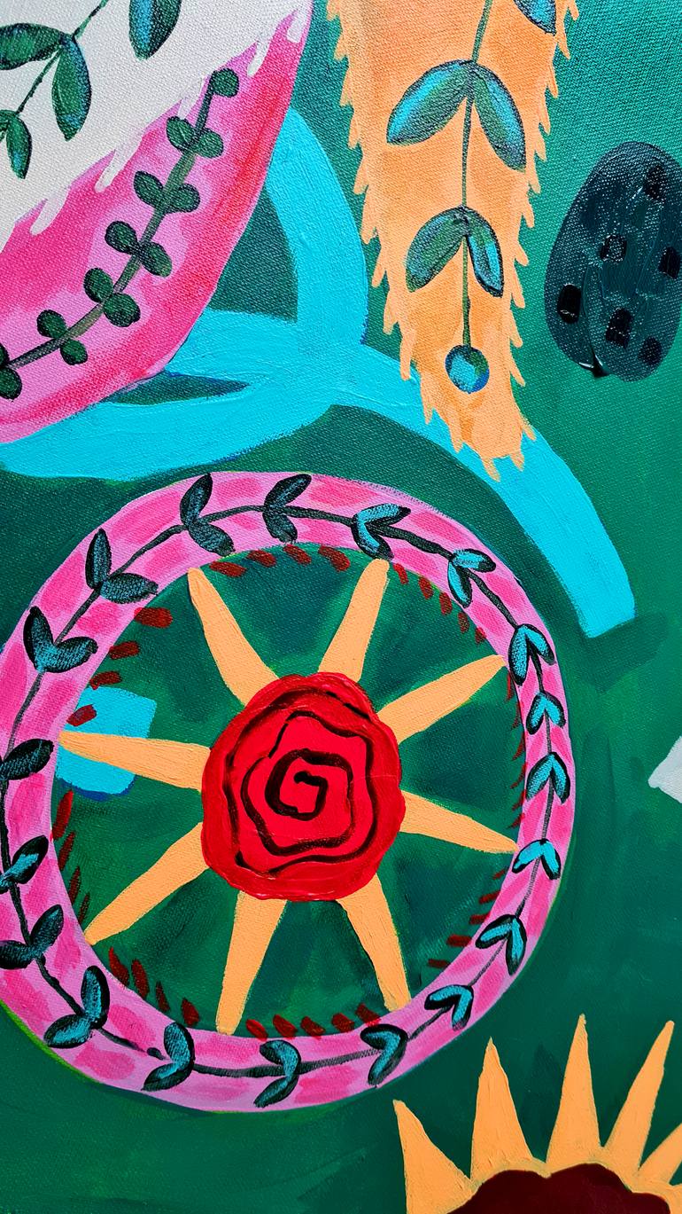 Original Conceptual Animal Painting by Mella Rosa