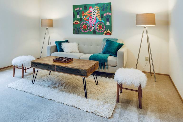 Original Conceptual Animal Painting by Mella Rosa