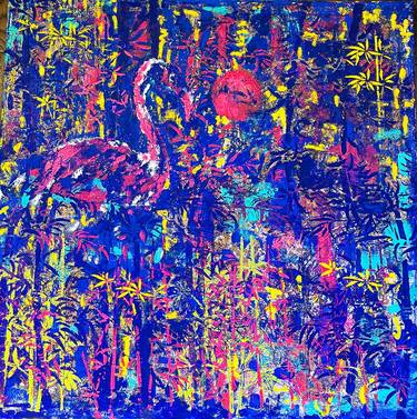 Original Abstract Expressionism Abstract Paintings by Mahsa Shirazi