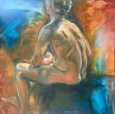 Print of Modern Nude Paintings by Joyce Hamelton