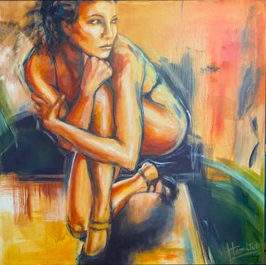 Original Modern Erotic Paintings by Joyce Hamelton