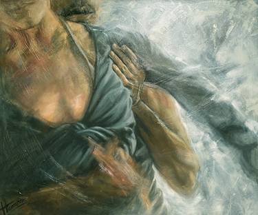 Original Figurative People Paintings by Joyce Hamelton