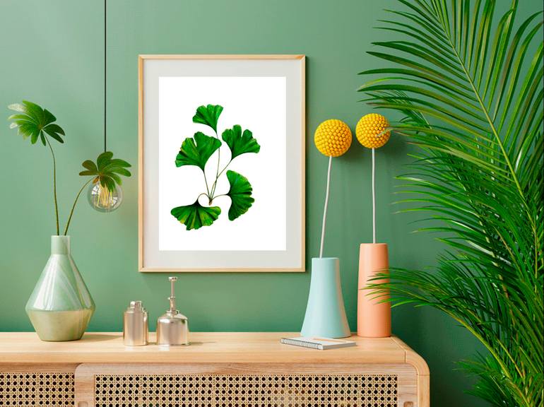 Original Illustration Botanic Painting by Liudmyla Lobza